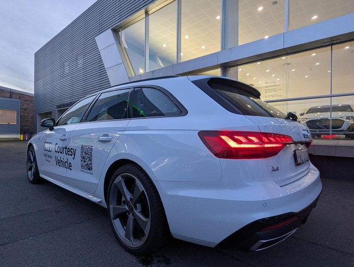 2024 Audi A4 45 TFSI S line B9 MY24 Four Wheel Drive Glacier White