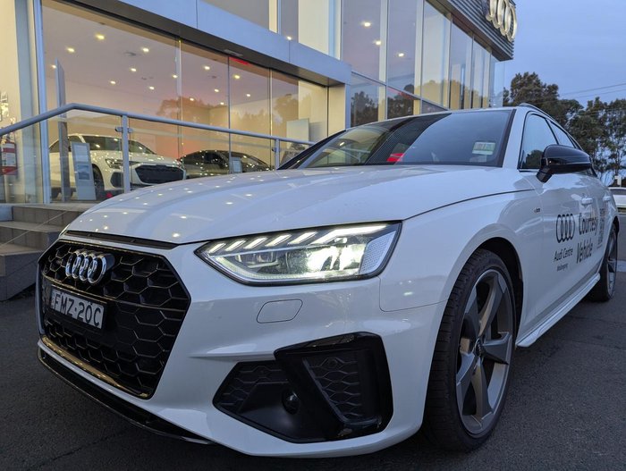 2024 Audi A4 45 TFSI S line B9 MY24 Four Wheel Drive Glacier White
