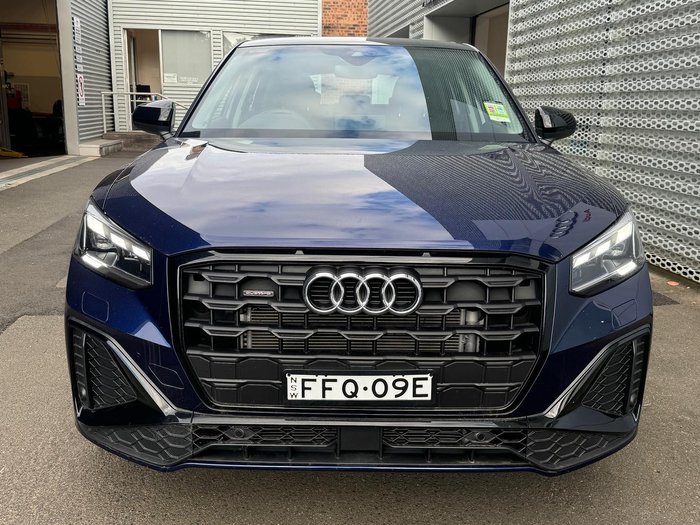 2023 Audi Q2 40 TFSI S line GA MY24 Four Wheel Drive Navarra Blue