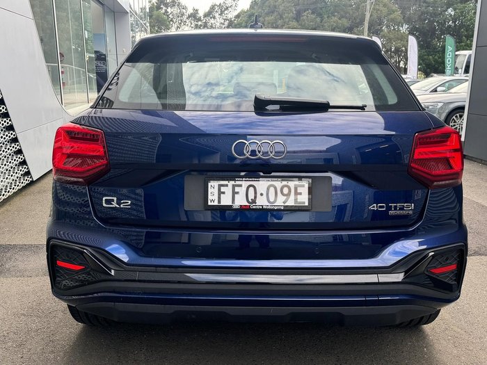 2023 Audi Q2 40 TFSI S line GA MY24 Four Wheel Drive Navarra Blue