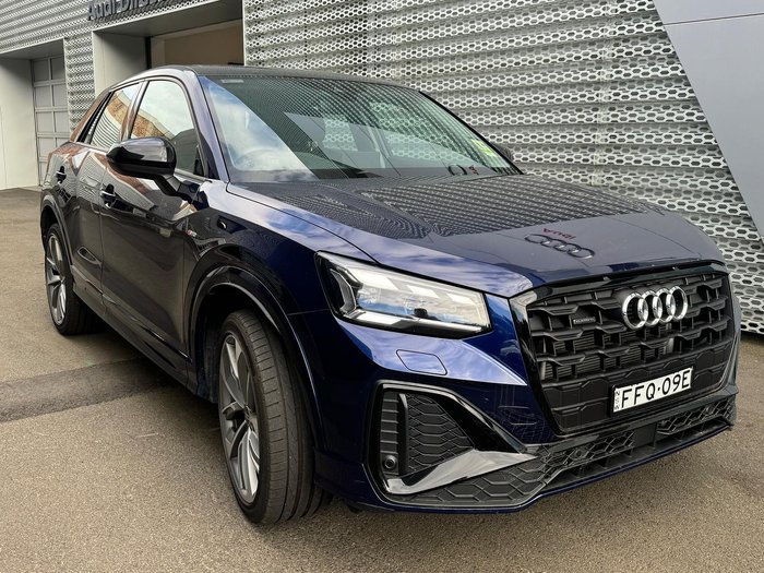 2023 Audi Q2 40 TFSI S line GA MY24 Four Wheel Drive Navarra Blue