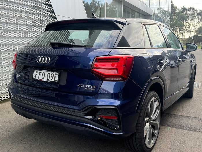 2023 Audi Q2 40 TFSI S line GA MY24 Four Wheel Drive Navarra Blue