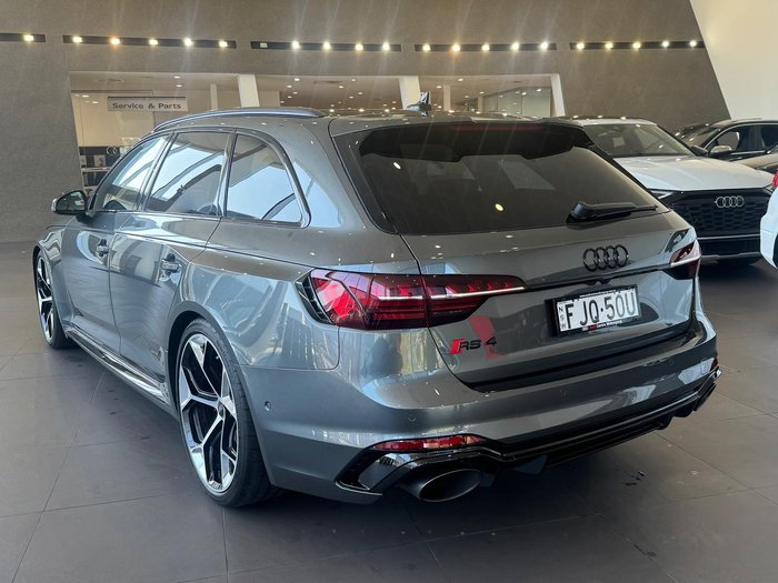 2024 Audi RS4 B9 MY24 Four Wheel Drive Daytona Grey Pearl