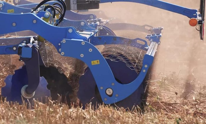 0 FARMET TRITON 600PS COMBINED DISC CULTIVATOR BLUE