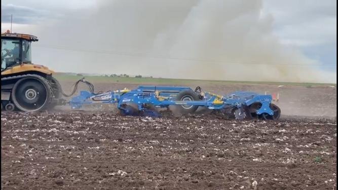 0 Farmet Triton 600Ps Combined Disc Cultivator BLUE