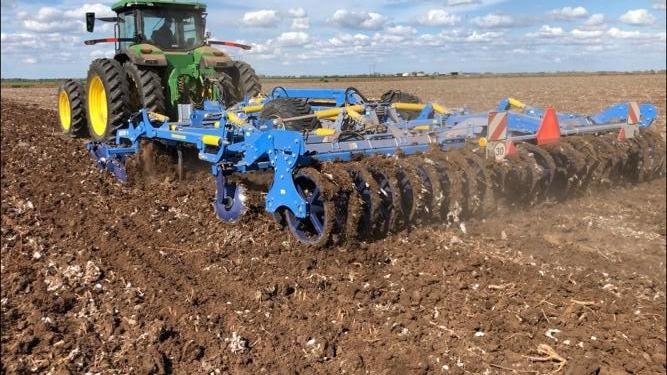0 FARMET TRITON 600PS COMBINED DISC CULTIVATOR BLUE