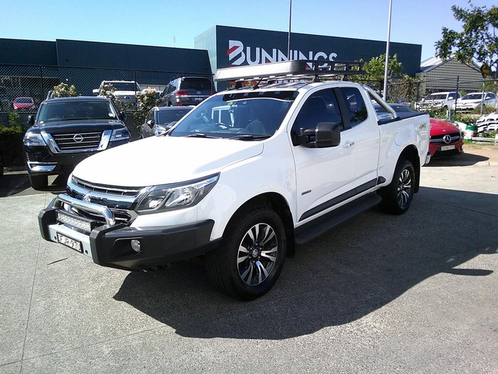 2016 Holden Colorado LTZ RG MY17 4X4 Dual Range Summit White