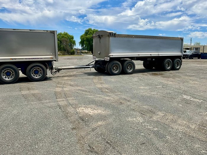 2017 Hamelex 4 Axle Quad Dog Pbs Alloy Rwc Done $69000+Gst See Cond