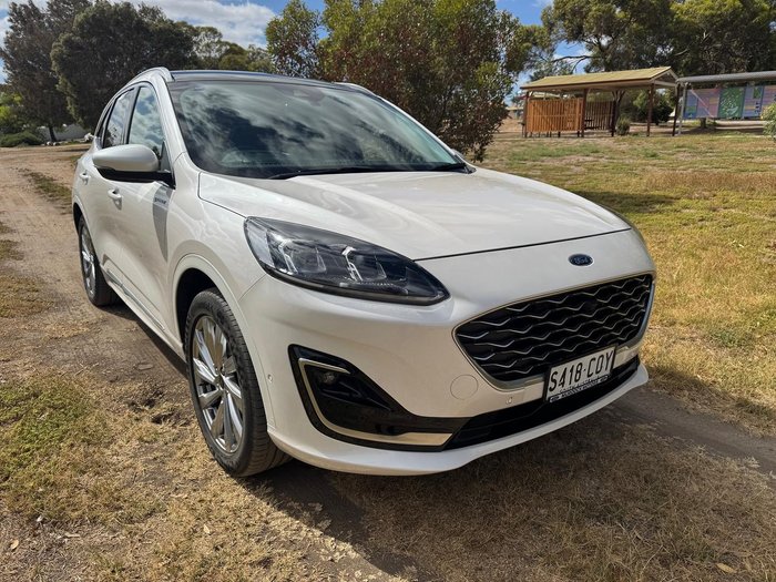 2022 Ford Escape Vignale ZH MY22 AWD White Platinum