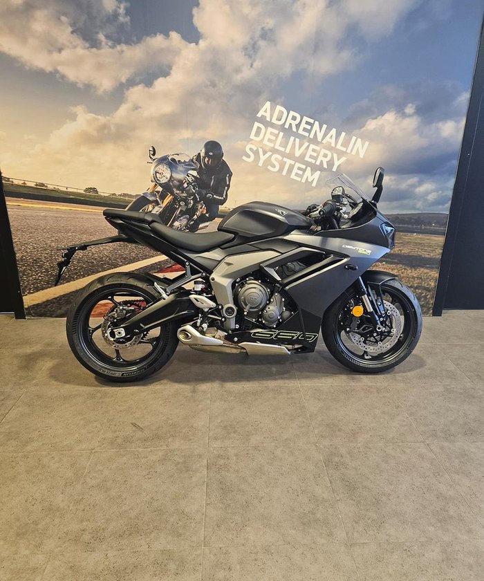 2025 Triumph Daytona 660 LAMS Daytona Black