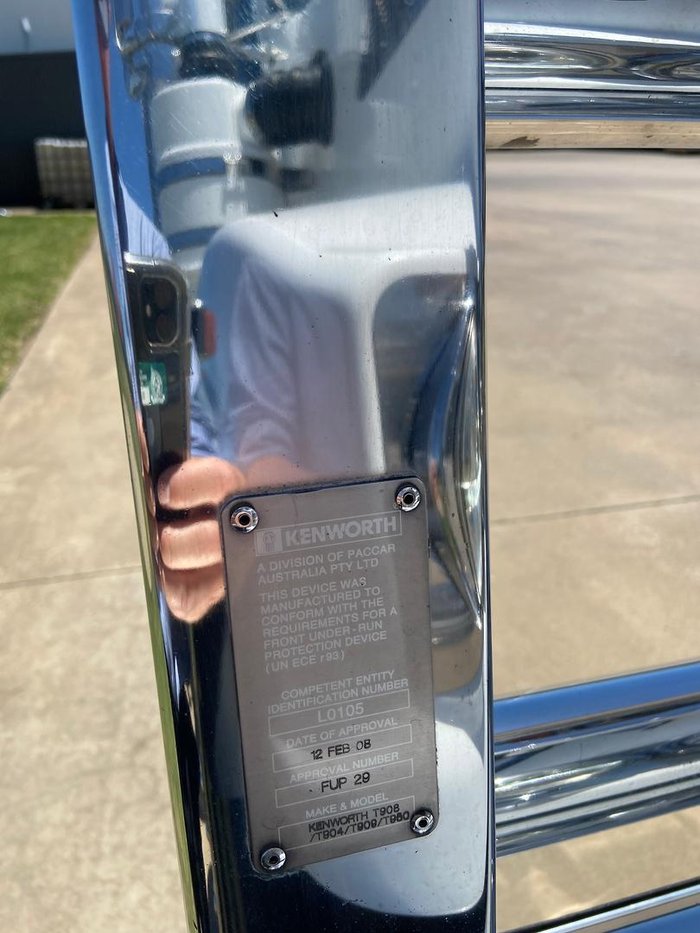 2020 Kenworth T909 White