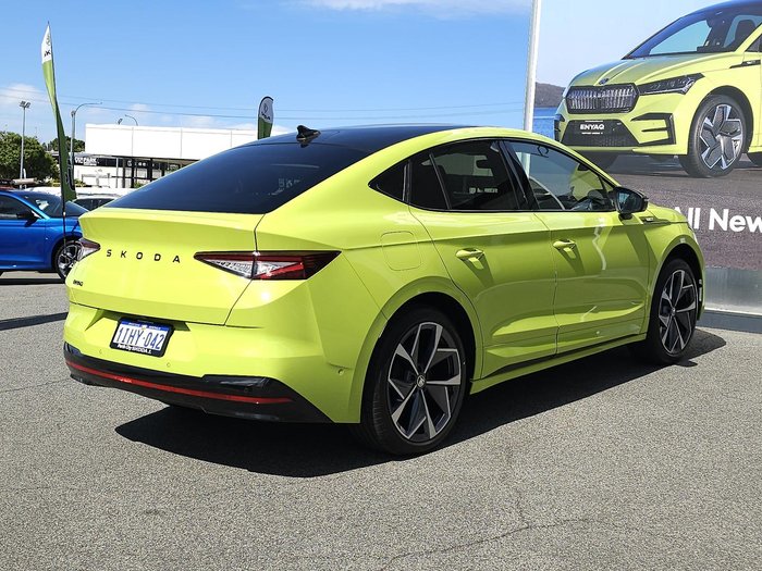 2024 SKODA Enyaq RS NY MY25 AWD Mamba Green