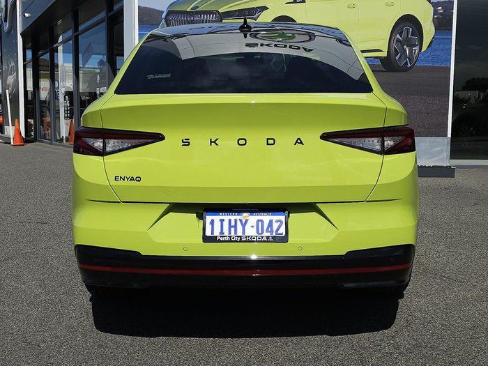 2024 SKODA Enyaq RS NY MY25 AWD Mamba Green