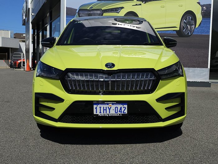 2024 SKODA Enyaq RS NY MY25 AWD Mamba Green