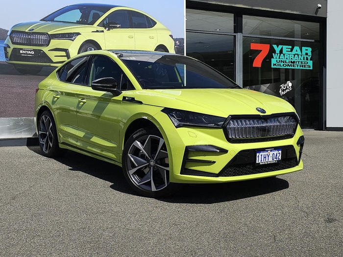2024 SKODA Enyaq RS NY MY25 AWD Mamba Green