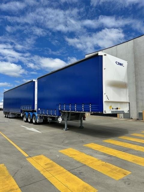 2025 CIMC 34 Pallet Drop Deck Curtainsider Combination