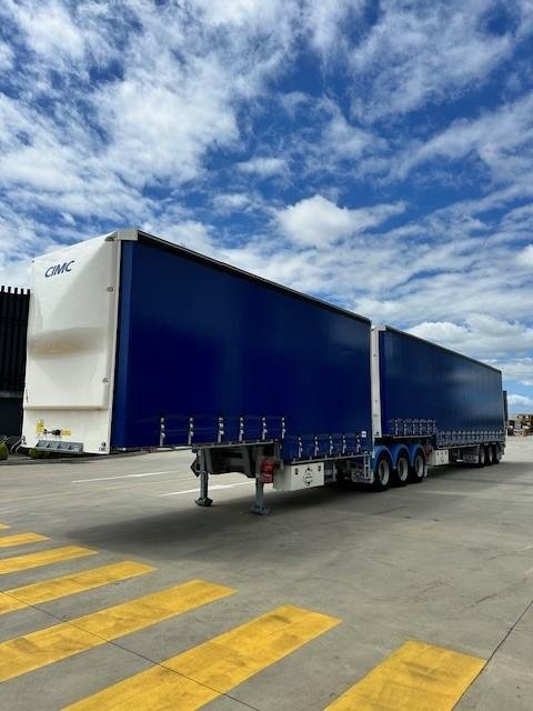 2025 CIMC 34 Pallet Drop Deck Curtainsider Combination