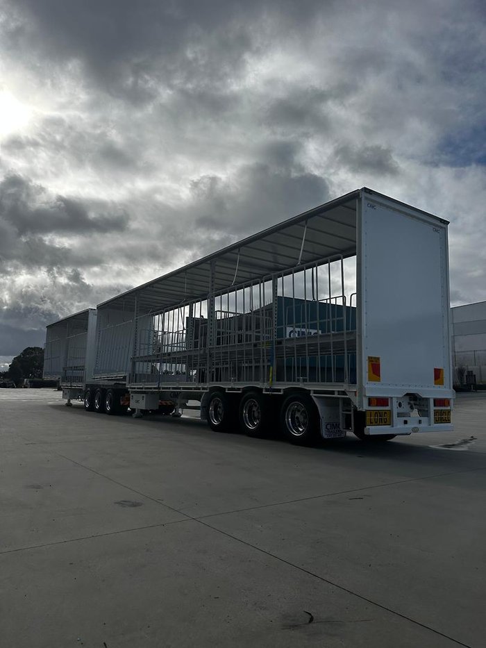 2025 CIMC 34 Pallet Drop Deck Curtainsider Combination