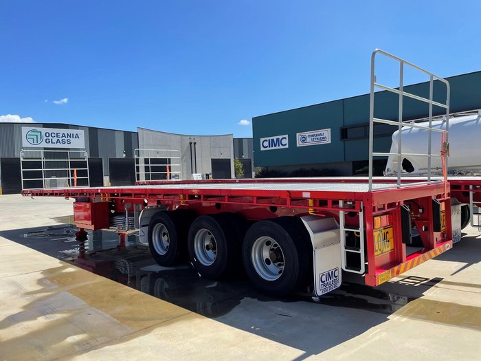 2025 CIMC 34 Pallet Flat Top B Double