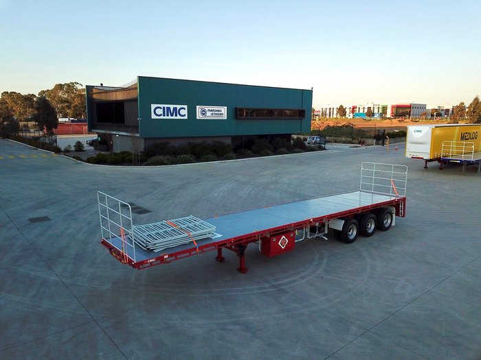 2025 CIMC 34 Pallet Flat Top B Double