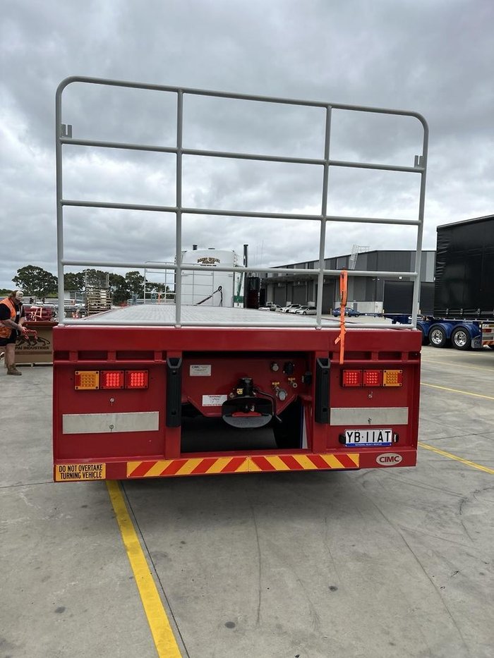 2025 CIMC 34 Pallet Flat Top B Double