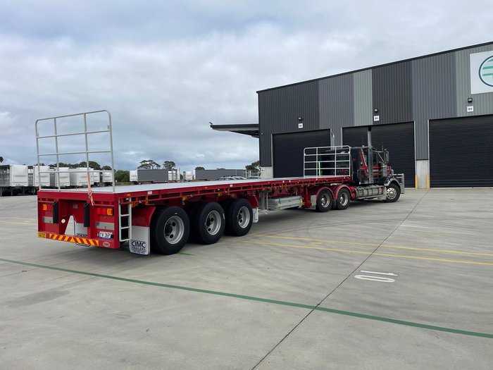 2025 CIMC 34 Pallet Flat Top B Double