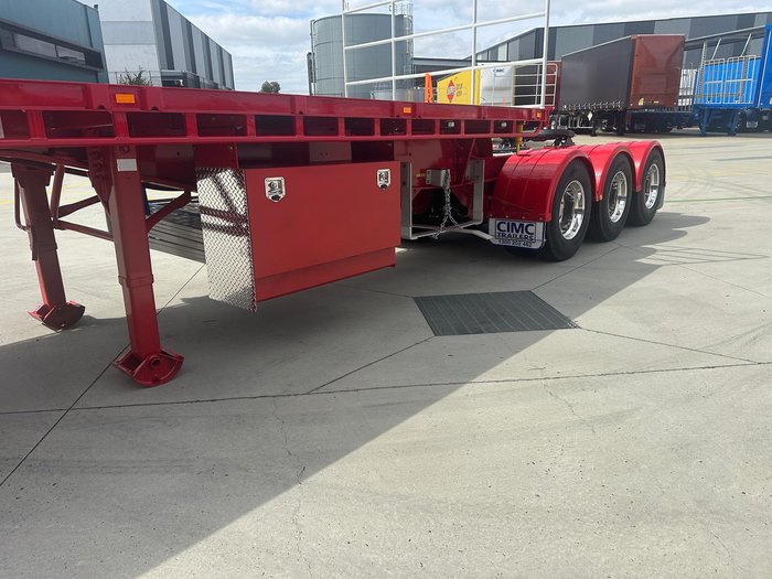 2026 CIMC 34 Pallet Flat Top Bdouble