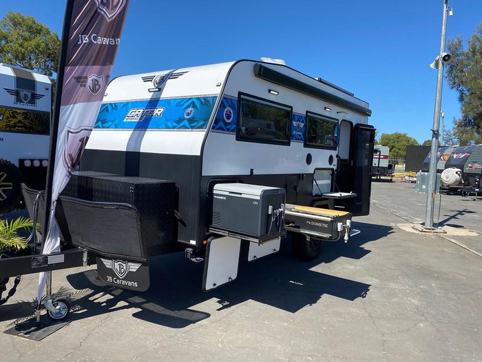 2024 JB Caravans Gator 16' Full Offroad Hybrid Caravan