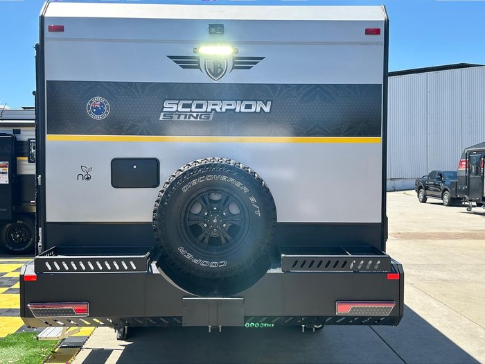 2025 JB Caravans Scorpion Sting 20'6 Rear Door