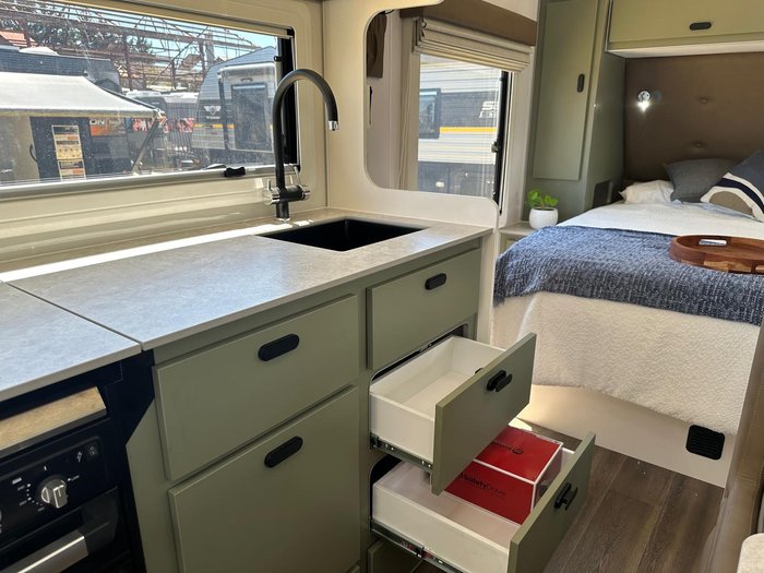 2025 JB Caravans Scorpion Sting 20'6 Rear Door