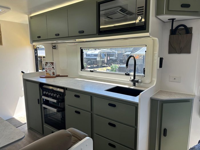 2025 JB Caravans Scorpion Sting 20'6 Rear Door