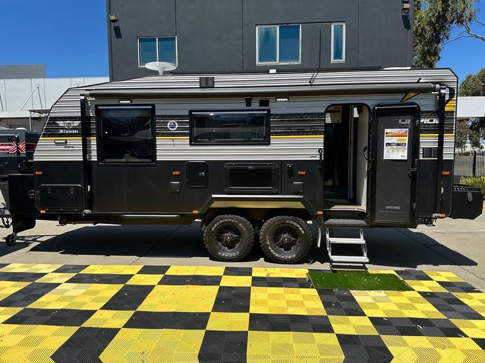 2025 JB Caravans Scorpion Sting 20'6 Rear Door