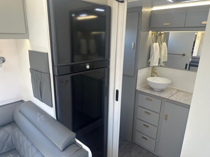 2025 JB Caravans Scorpion Sting 19'6 Front Door