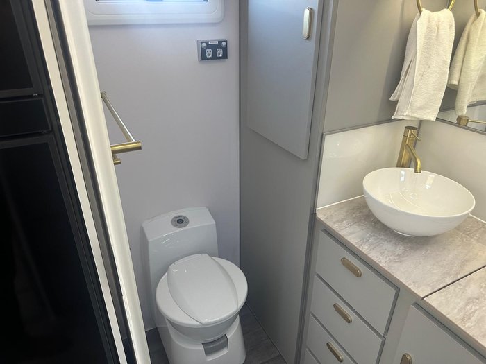 2025 JB Caravans Scorpion Sting 19'6 Front Door