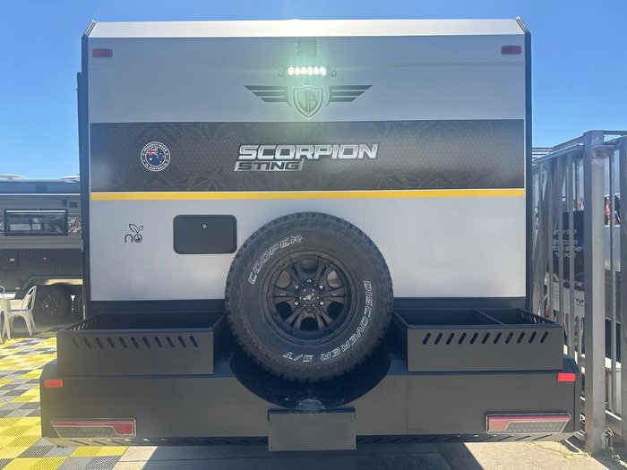 2025 JB Caravans Scorpion Sting 19'6 Front Door