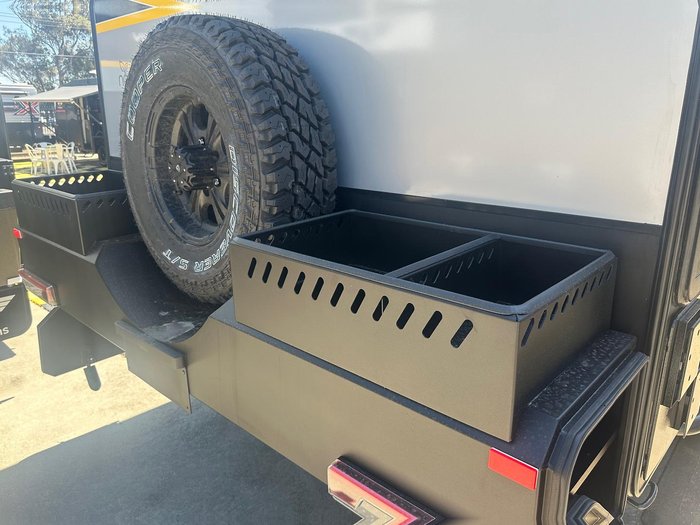 2025 JB Caravans Scorpion Sting 19'6 Front Door