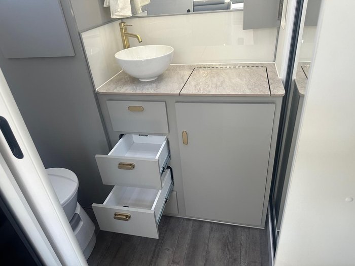 2025 JB Caravans Scorpion Sting 19'6 Front Door