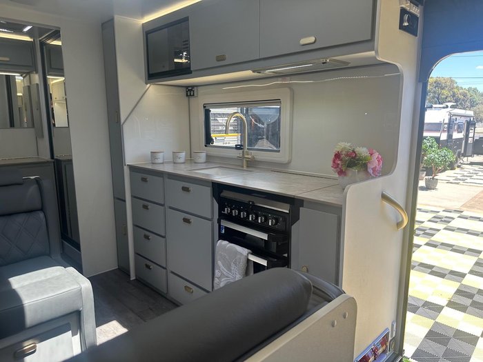 2025 JB Caravans Scorpion Sting 19'6 Front Door