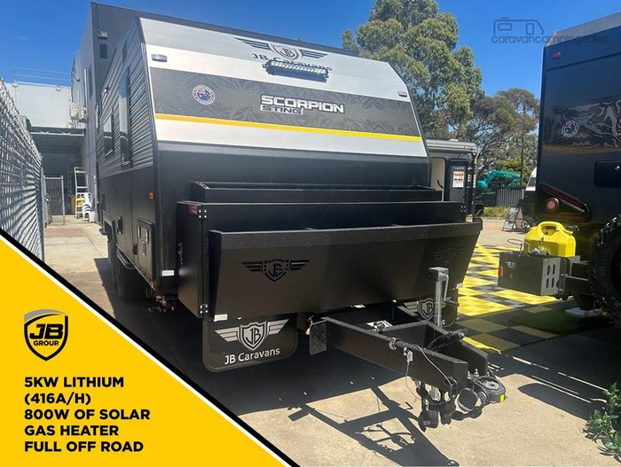 2025 JB Caravans Scorpion Sting 19'6 Front Door