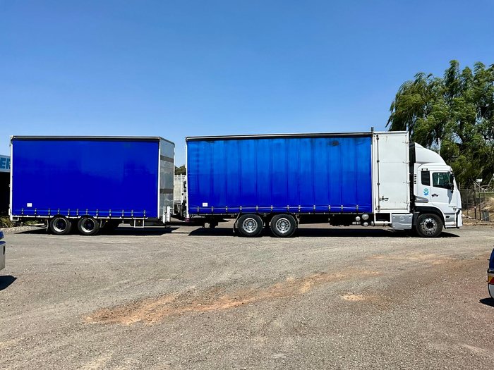 2018 UD Quon 26-390 11Litre Ishift Only 186000 Klm $139000+Gst UD QUON 26-390 WHITE
