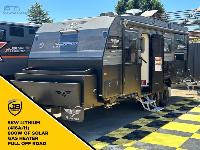 2025 JB Caravans Scorpion Sting 21'6 Family Bunk