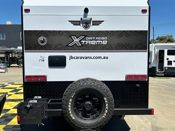 2025 JB Caravans Dirt Road Xtreme 20' Front Door