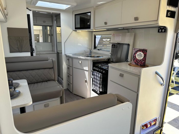 2025 JB Caravans Dirt Road Xtreme 20' Front Door