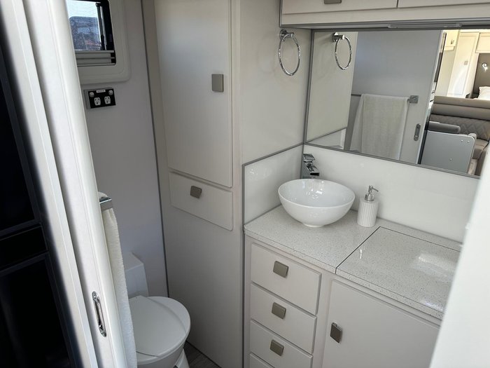 2025 JB Caravans Dirt Road Xtreme 20' Front Door