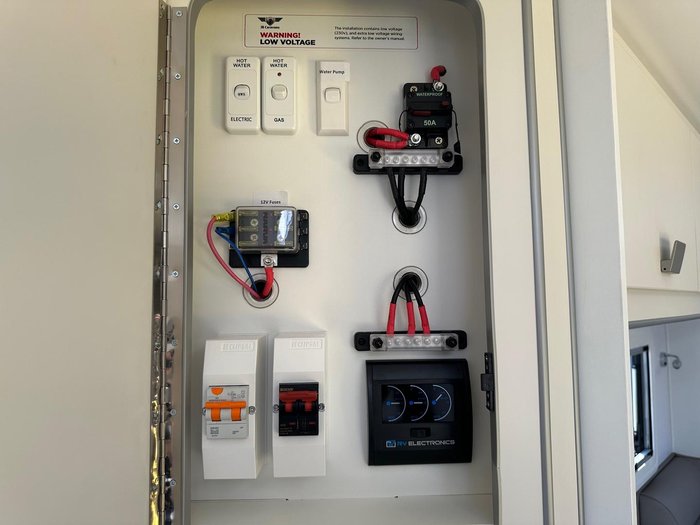 2025 JB Caravans Dirt Road Xtreme 20' Front Door