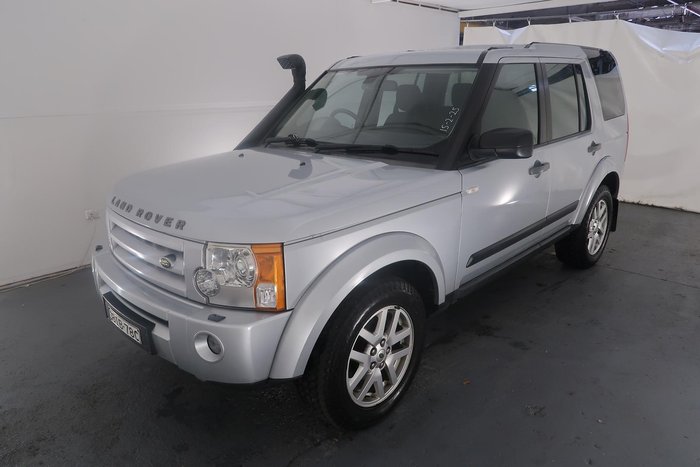 2009 Land Rover Discovery 3 SE Series 3 MY09 4X4 Constant Zermatt Silver