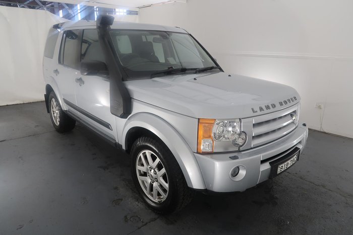 2009 Land Rover Discovery 3 SE Series 3 MY09 4X4 Constant Zermatt Silver