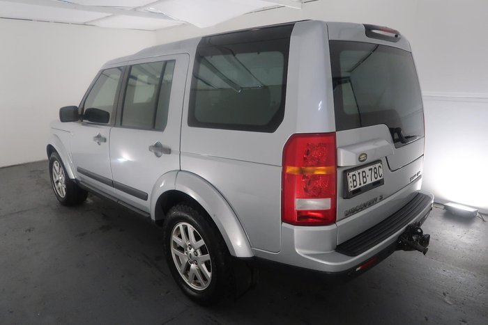 2009 Land Rover Discovery 3 SE Series 3 MY09 4X4 Constant Zermatt Silver