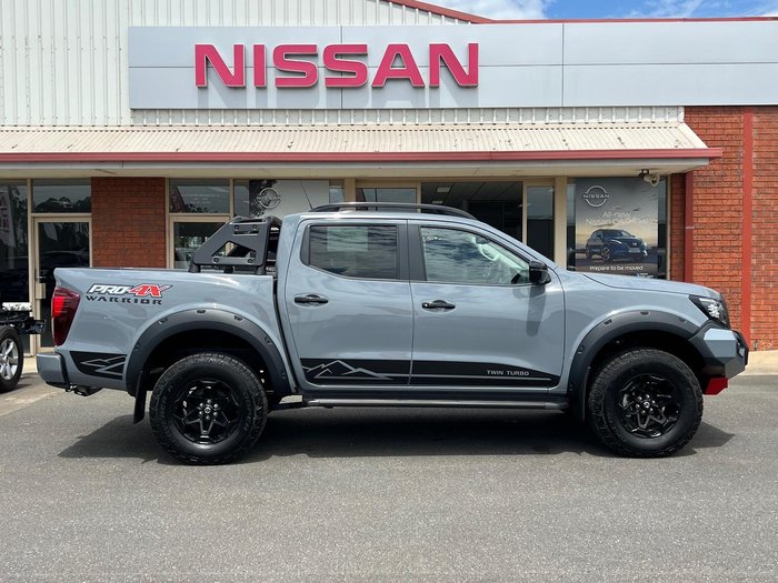 2023 Nissan Navara PRO-4X Warrior D23 MY23 4X4 Dual Range Stealth Grey