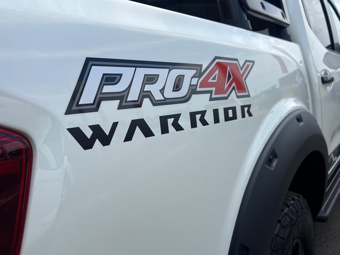 2023 Nissan Navara PRO-4X Warrior D23 MY23 4X4 Dual Range White Pearl